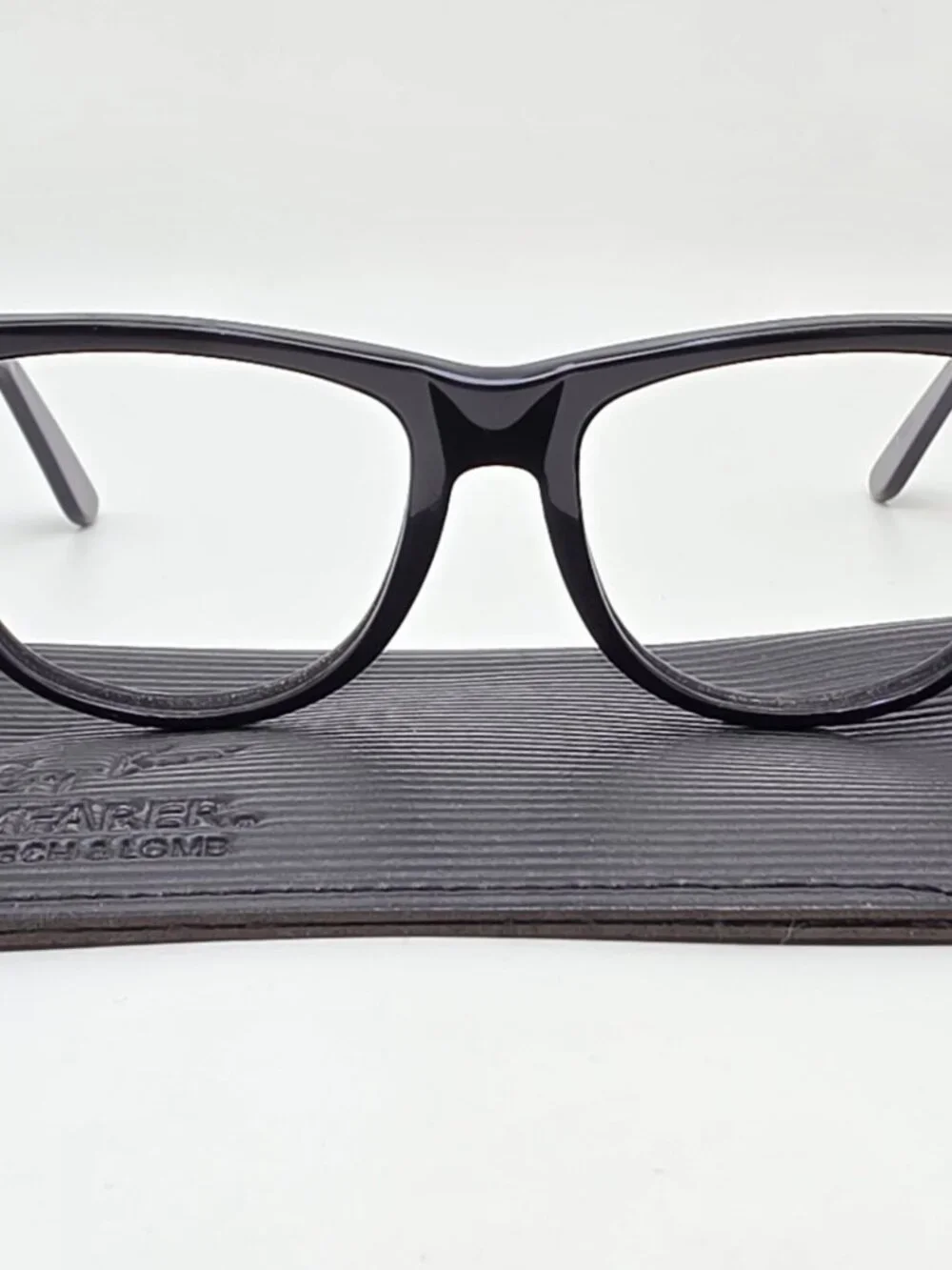 Ray-Ban B&L L1724 Wayfarer II Polished Ebony Black Sunglasses Frame w/ Case 54mm